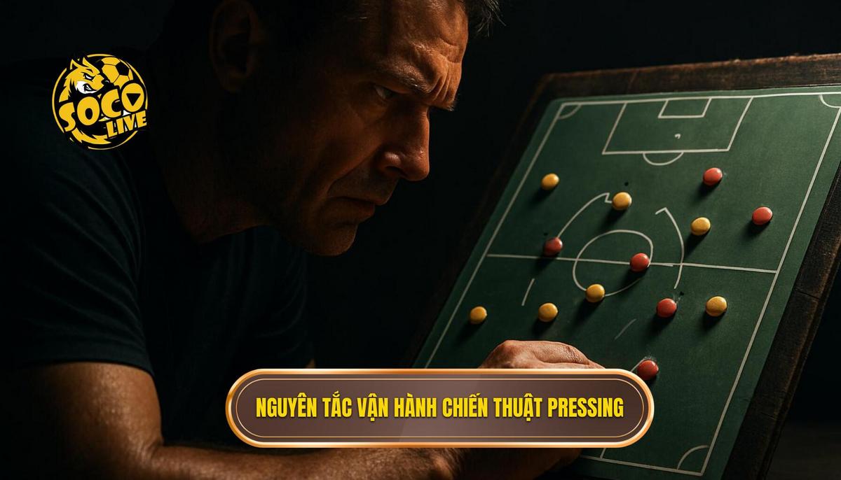 Các Nguyên Tắc Vận Hành Chuyên Sâu của Chiến thuật Pressing Tầm Cao