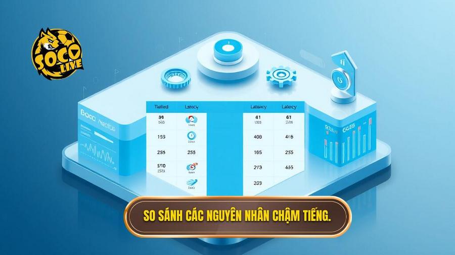 Bảng so sánh các nguyên nhân gây chậm tiếng