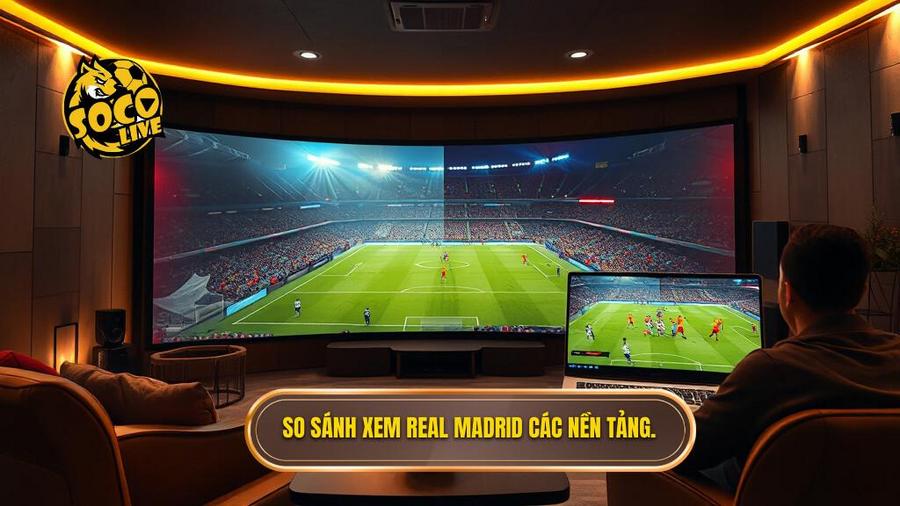 Socolive Trực Tiếp Real Madrid: Trải Nghiệm Bóng Đá Đỉnh Cao Cùng Kền Kền Trắng 3 Bảng so sánh trải nghiệm xem Real Madrid trên các nền tảng