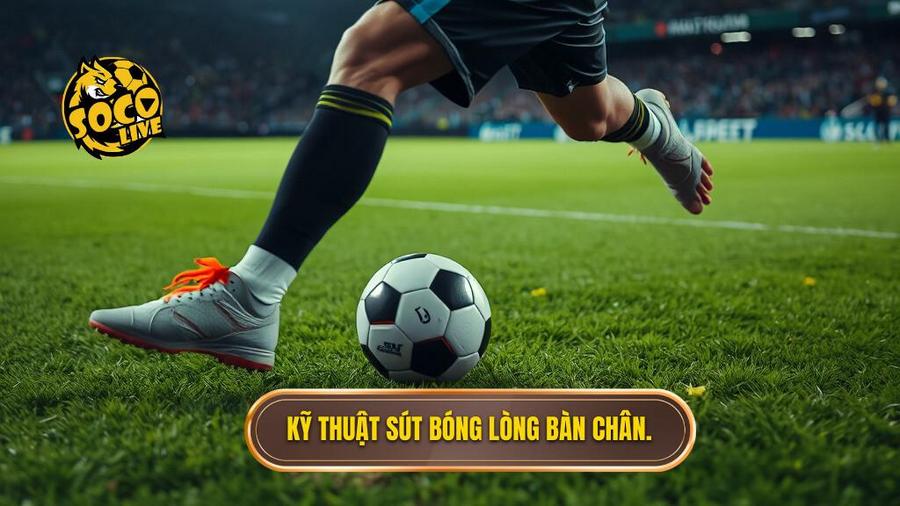 Kỹ thuật sút bóng lòng bàn chân