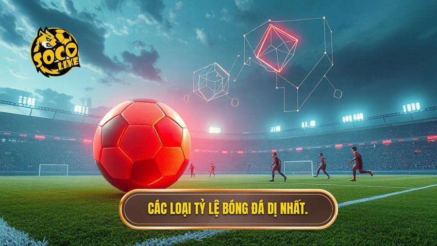 2. Các loại tỷ lệ bóng đá dị nhất.