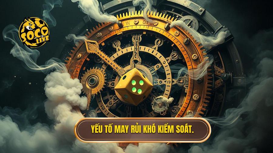 Tỷ lệ bóng đá – may rủi hay khoa học? Giải mã ẩn số đằng sau những con số 2 2. Yếu tố may rủi khó kiểm soát.