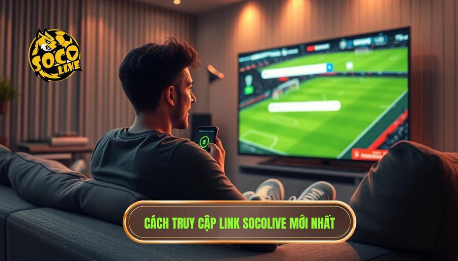 Cách tìm kiếm và truy cập link socolive mới nhất xem bóng miễn phí an toàn